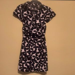 INC Black and White Dress, 4